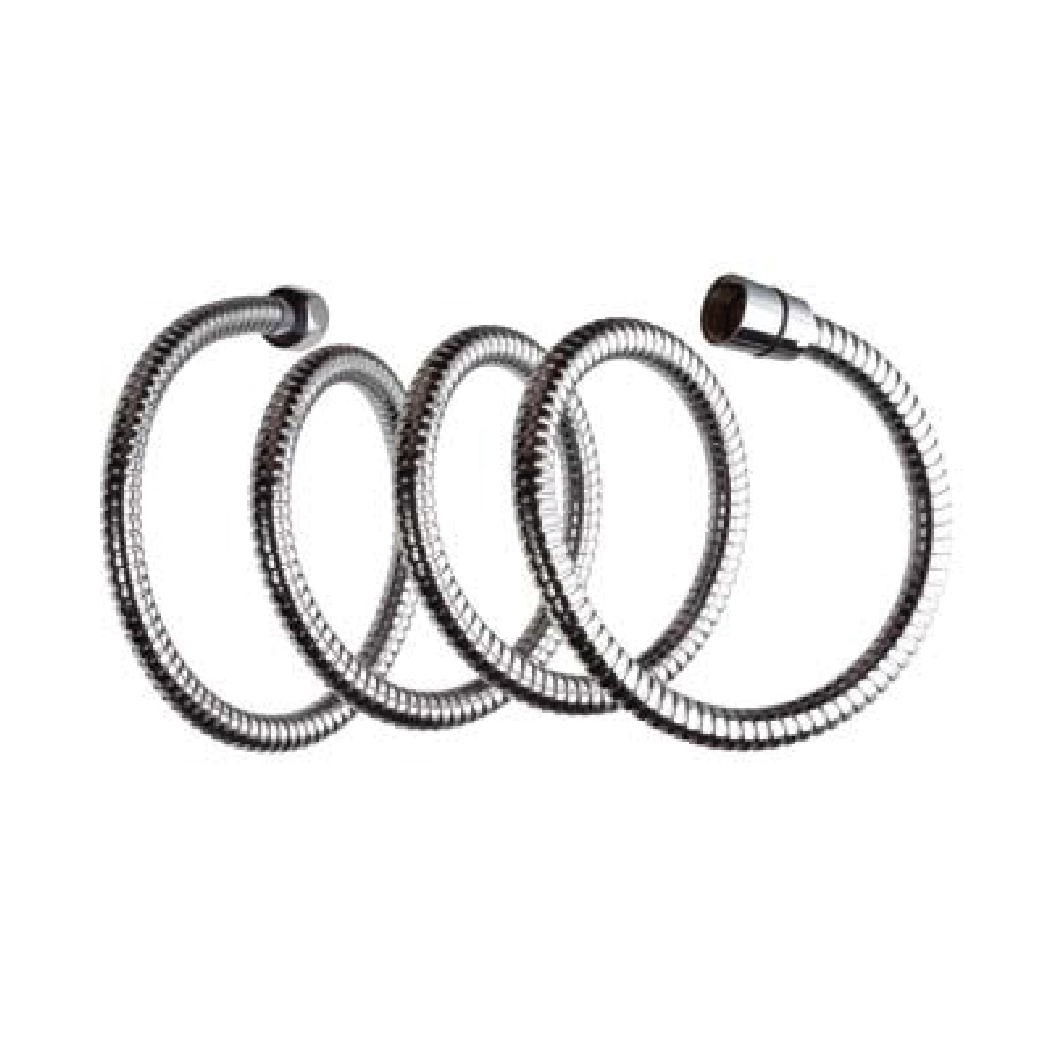Stainless Steel Shower Hoses - Double Lock Shower Hose in Brass